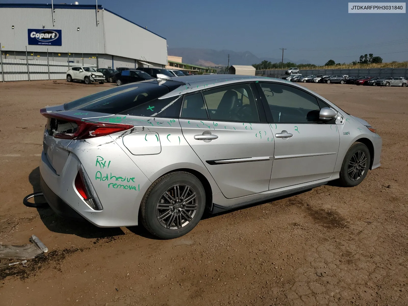 JTDKARFP9H3031840 2017 Toyota Prius Prime