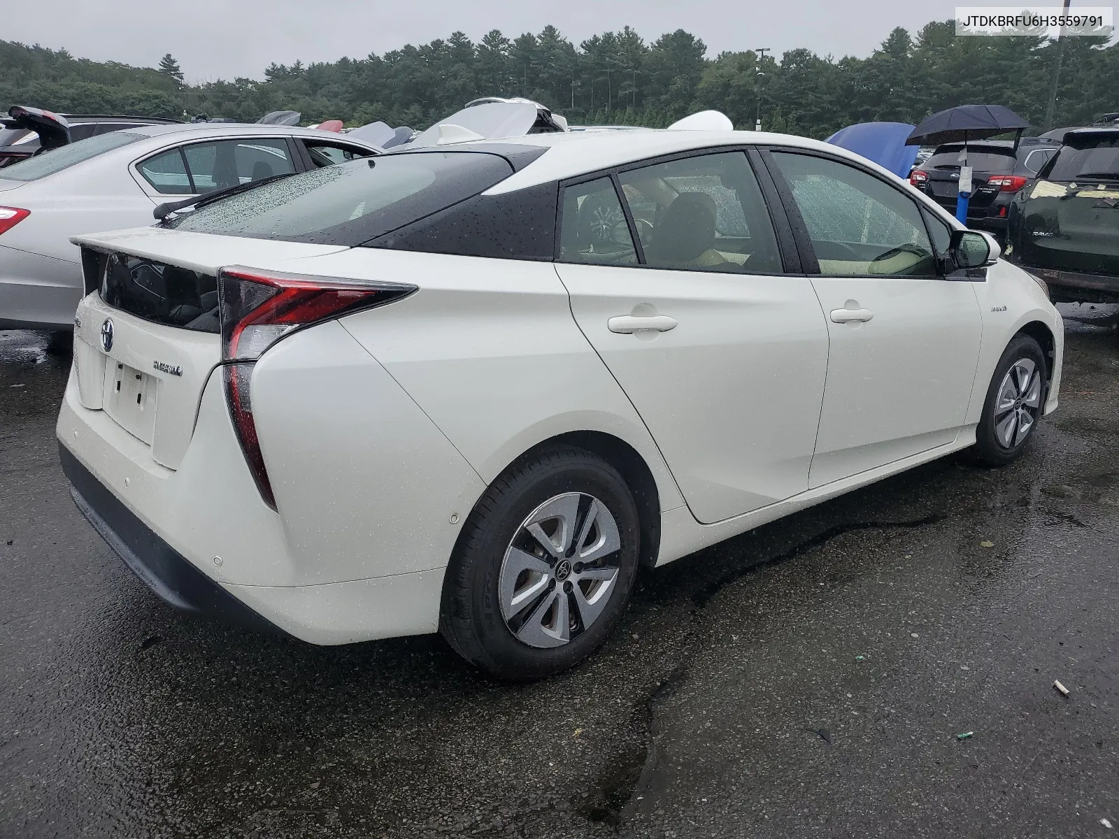 JTDKBRFU6H3559791 2017 Toyota Prius