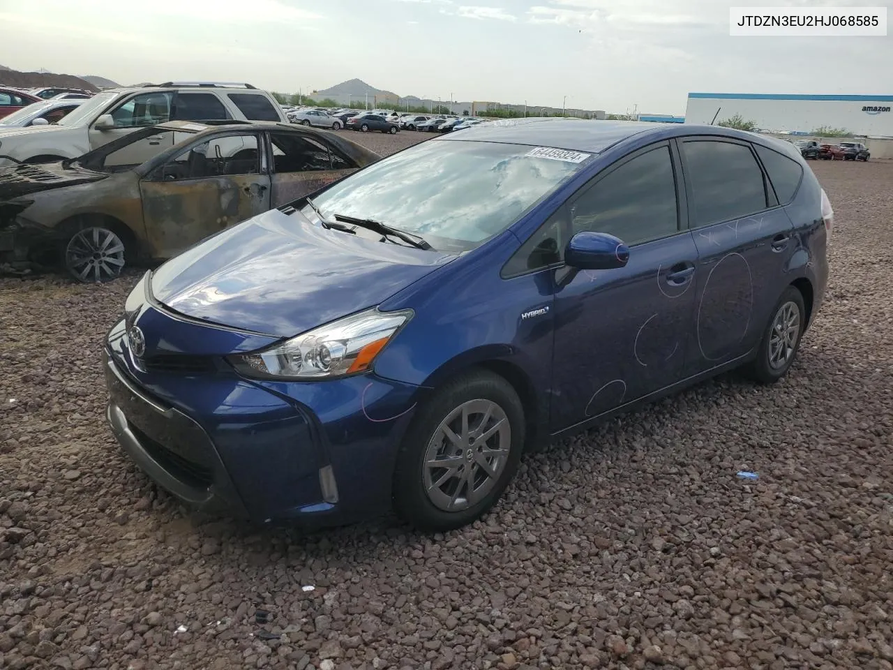 2017 Toyota Prius V VIN: JTDZN3EU2HJ068585 Lot: 64459324