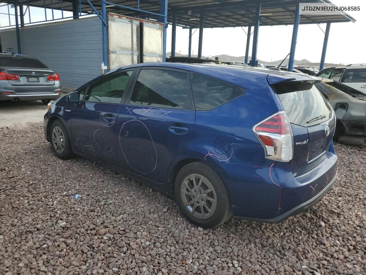 2017 Toyota Prius V VIN: JTDZN3EU2HJ068585 Lot: 64459324