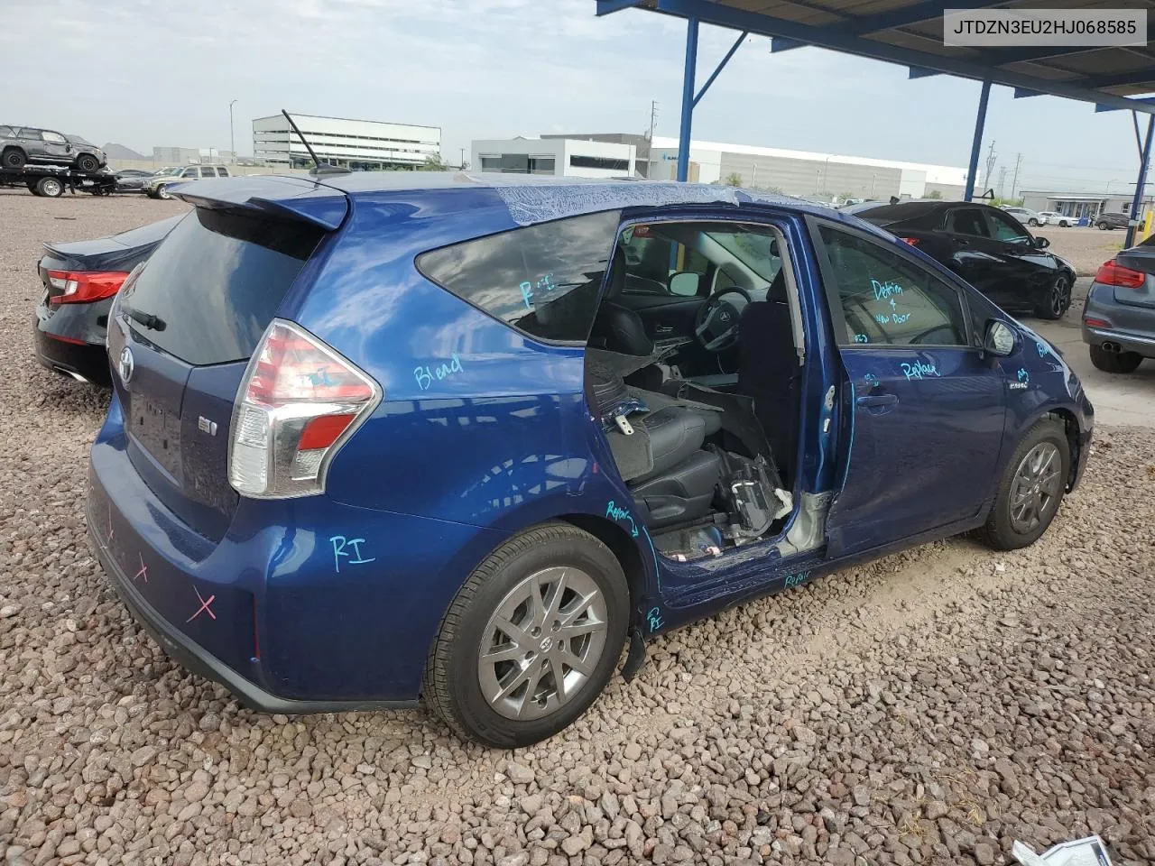 2017 Toyota Prius V VIN: JTDZN3EU2HJ068585 Lot: 64459324