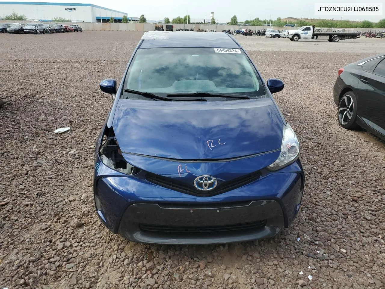 2017 Toyota Prius V VIN: JTDZN3EU2HJ068585 Lot: 64459324