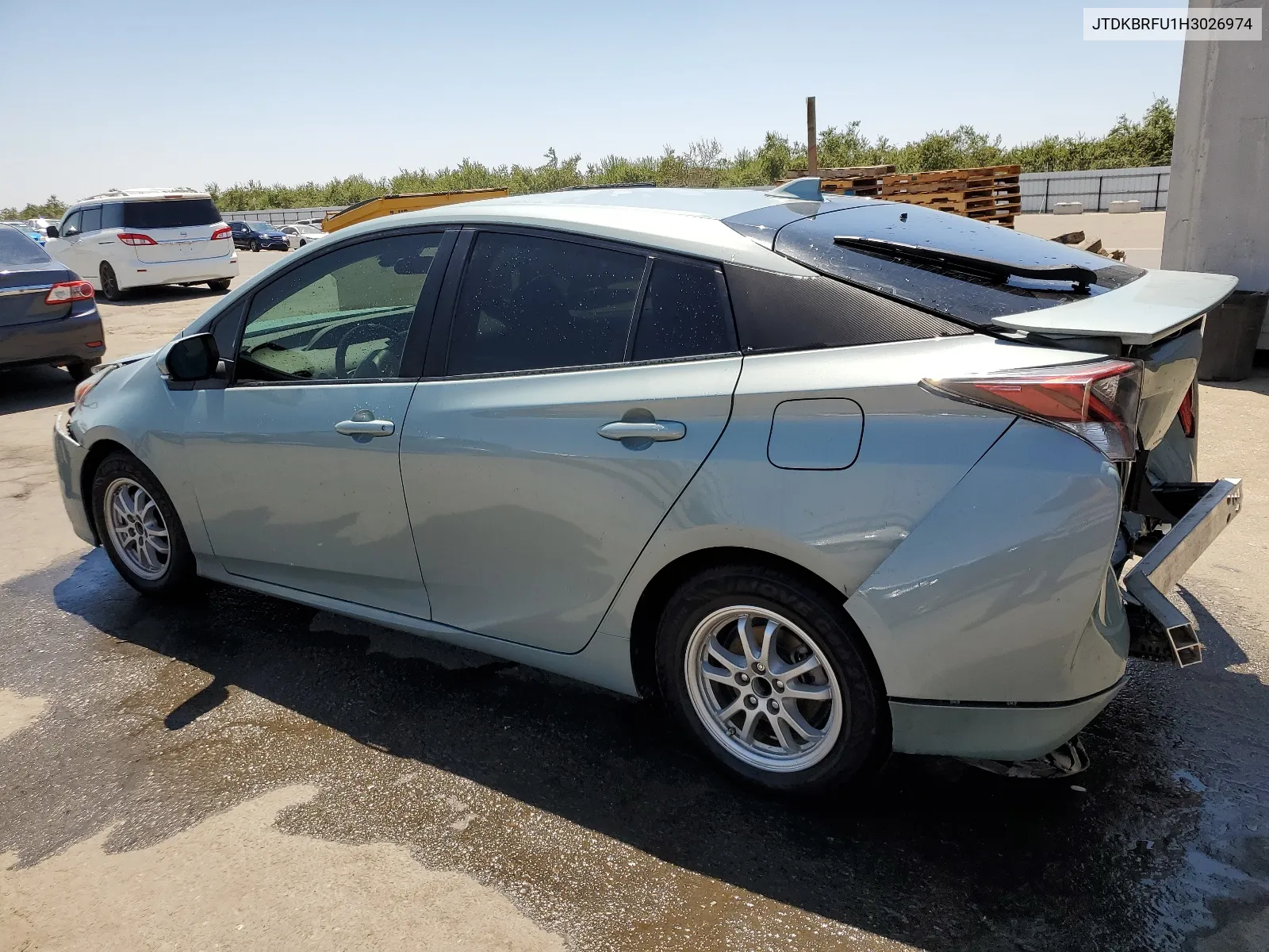 2017 Toyota Prius VIN: JTDKBRFU1H3026974 Lot: 65033774