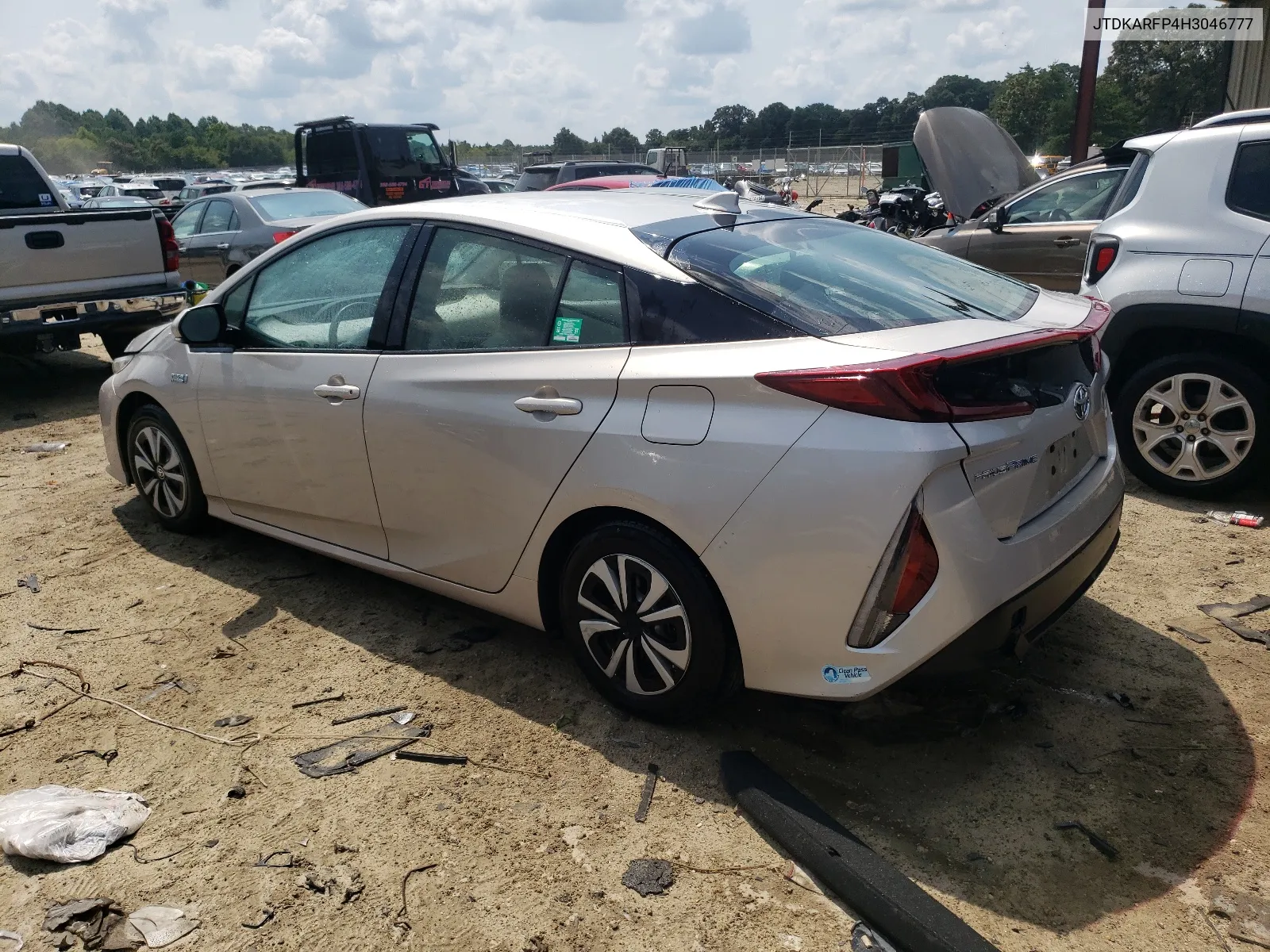 2017 Toyota Prius Prime VIN: JTDKARFP4H3046777 Lot: 65238014