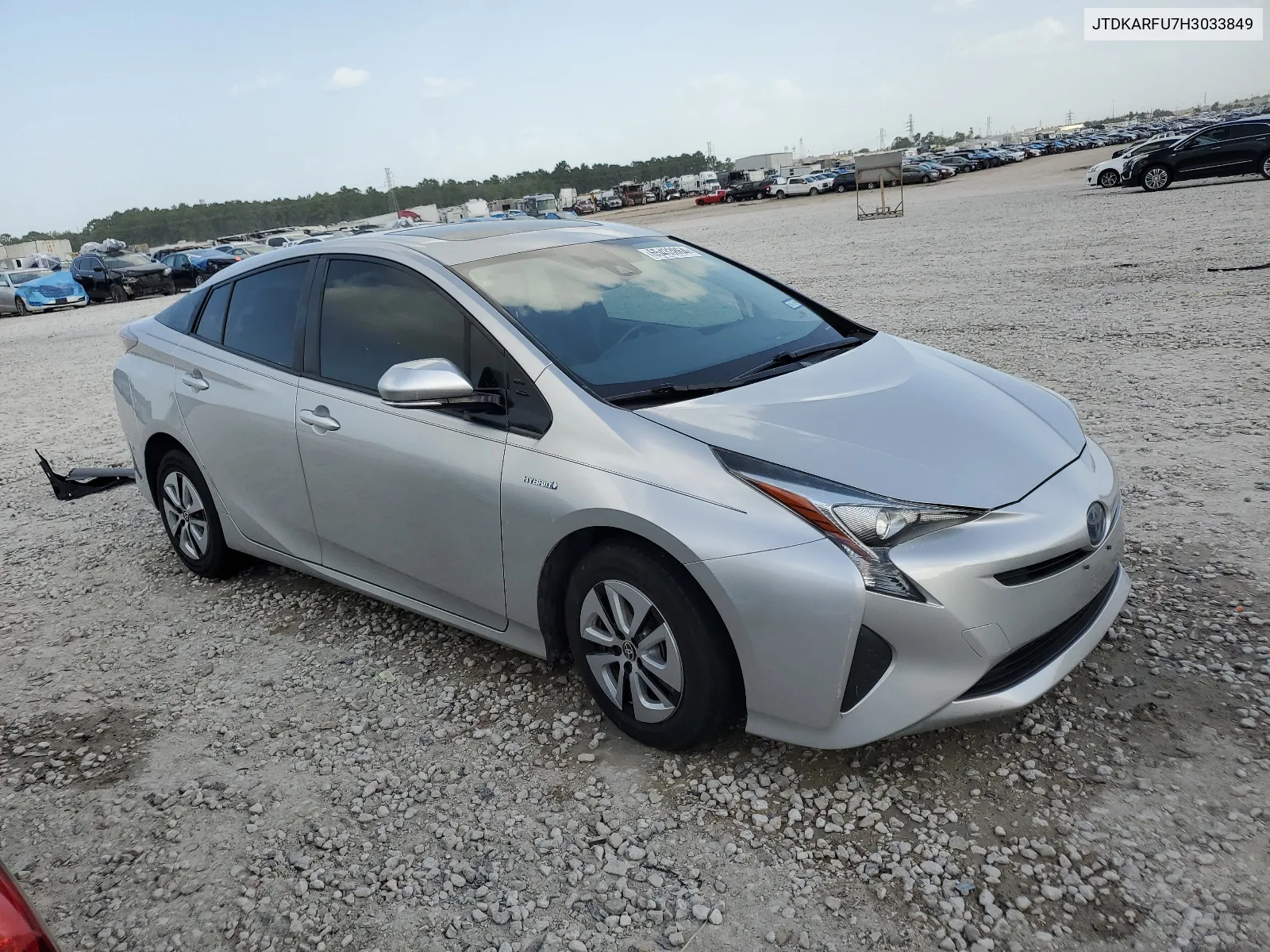 2017 Toyota Prius VIN: JTDKARFU7H3033849 Lot: 65433864