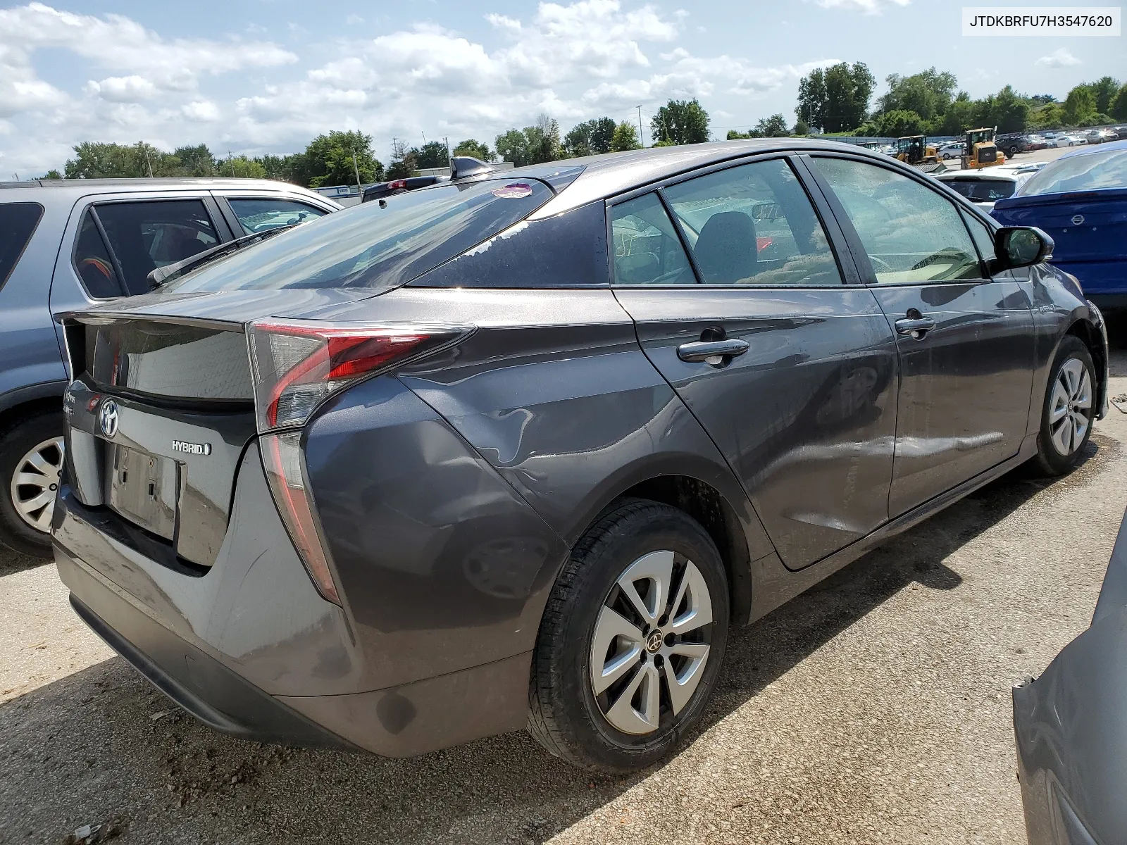 2017 Toyota Prius VIN: JTDKBRFU7H3547620 Lot: 65639064