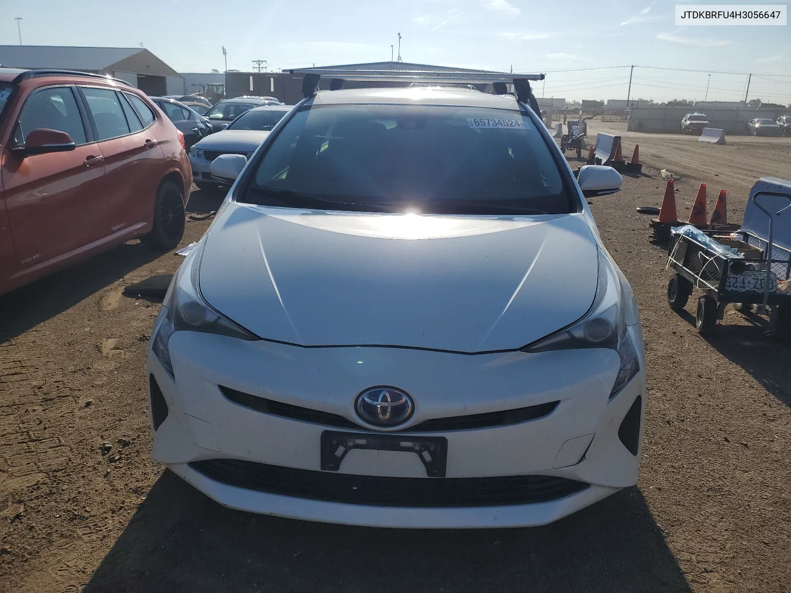 JTDKBRFU4H3056647 2017 Toyota Prius