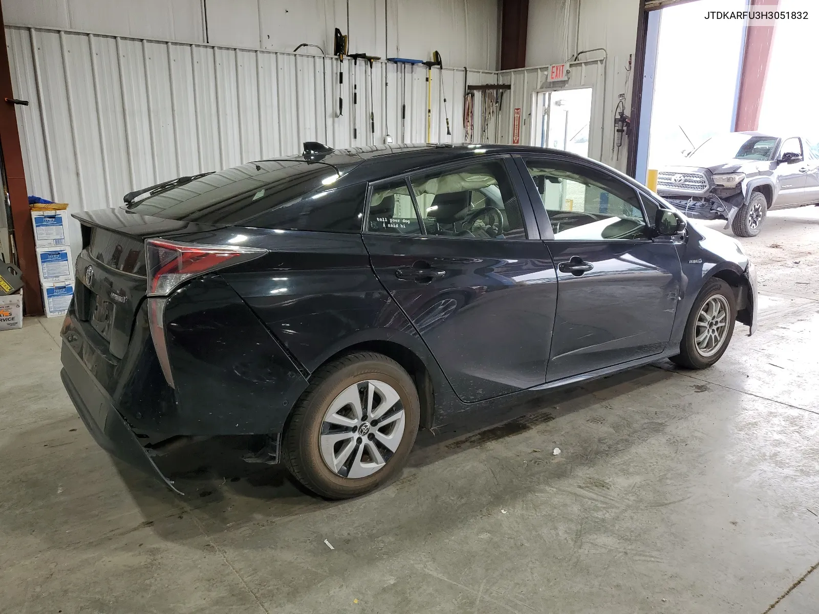 2017 Toyota Prius VIN: JTDKARFU3H3051832 Lot: 66086274