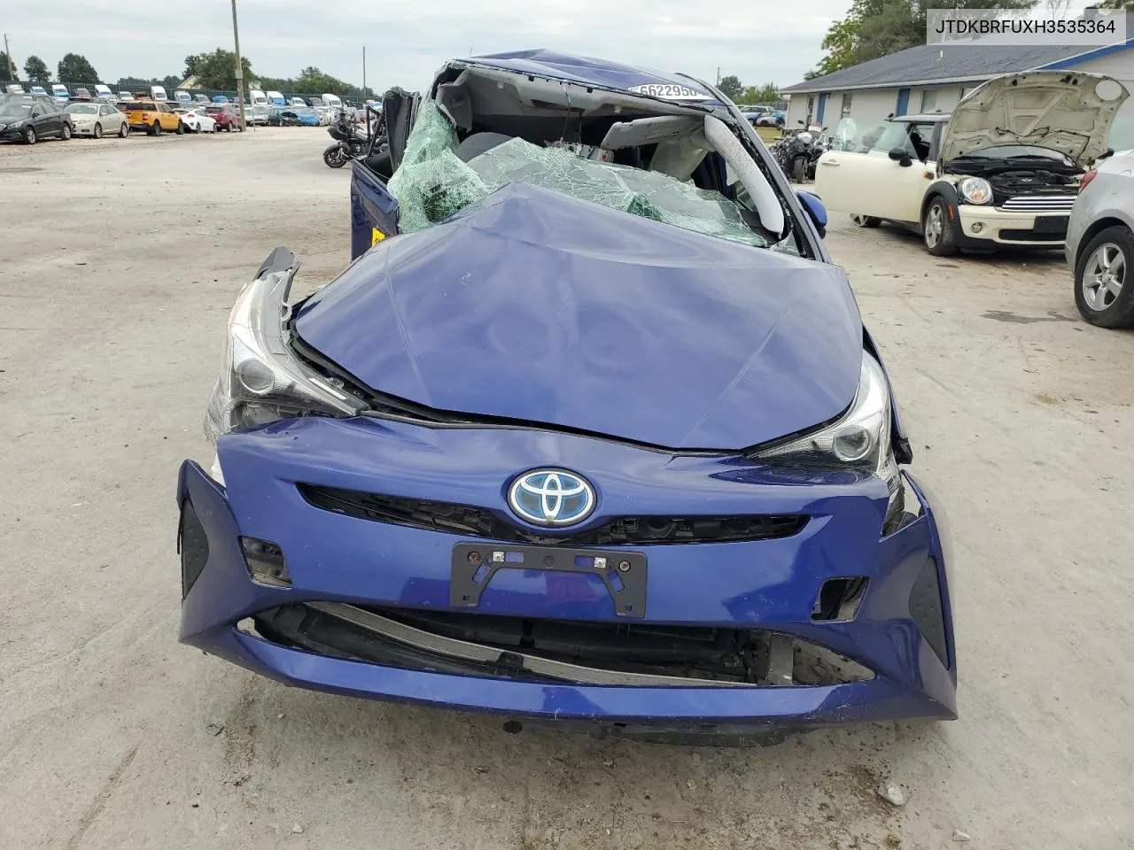 2017 Toyota Prius VIN: JTDKBRFUXH3535364 Lot: 66229504