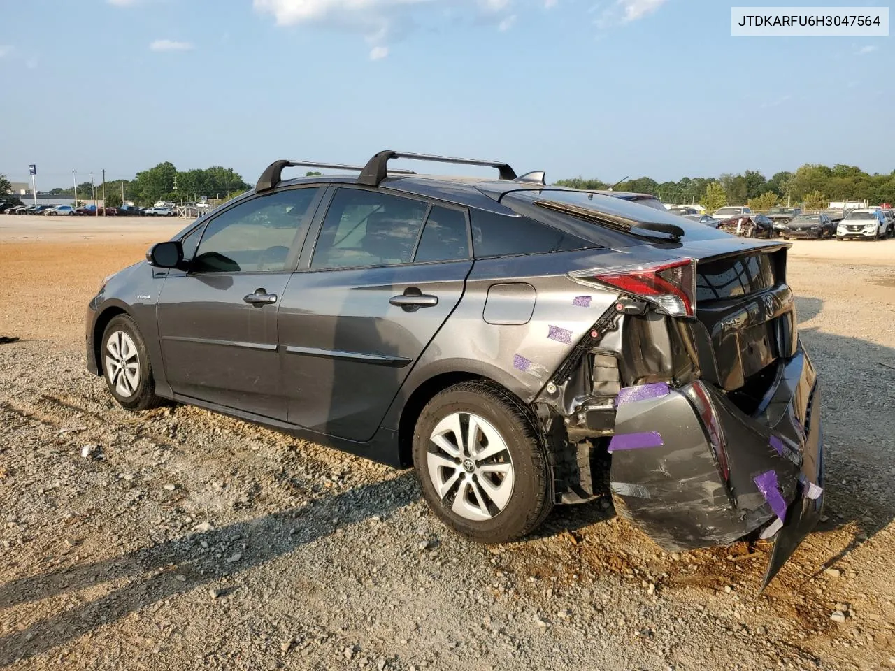 2017 Toyota Prius VIN: JTDKARFU6H3047564 Lot: 66338344