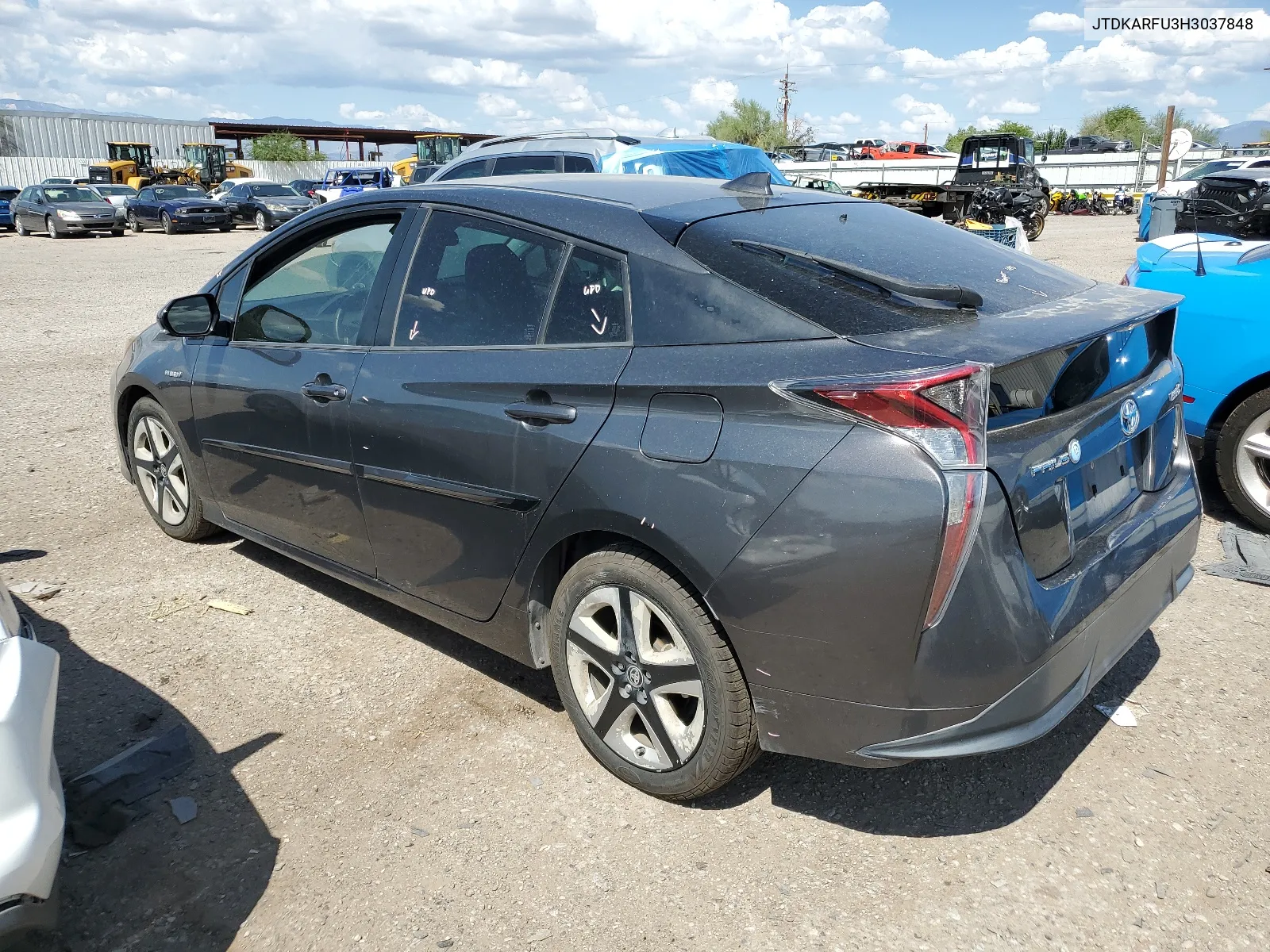 JTDKARFU3H3037848 2017 Toyota Prius