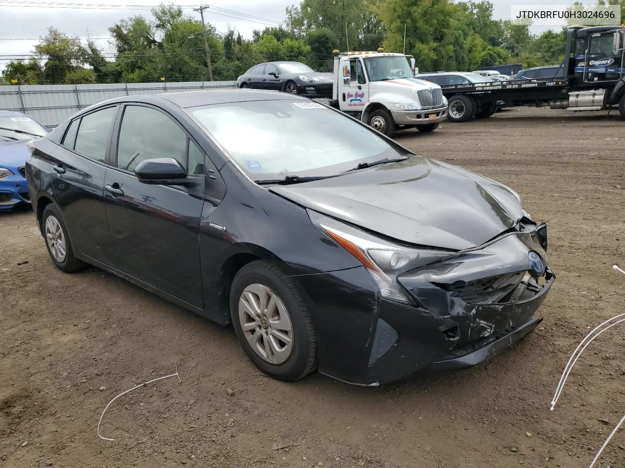 2017 Toyota Prius VIN: JTDKBRFU0H3024696 Lot: 67297264