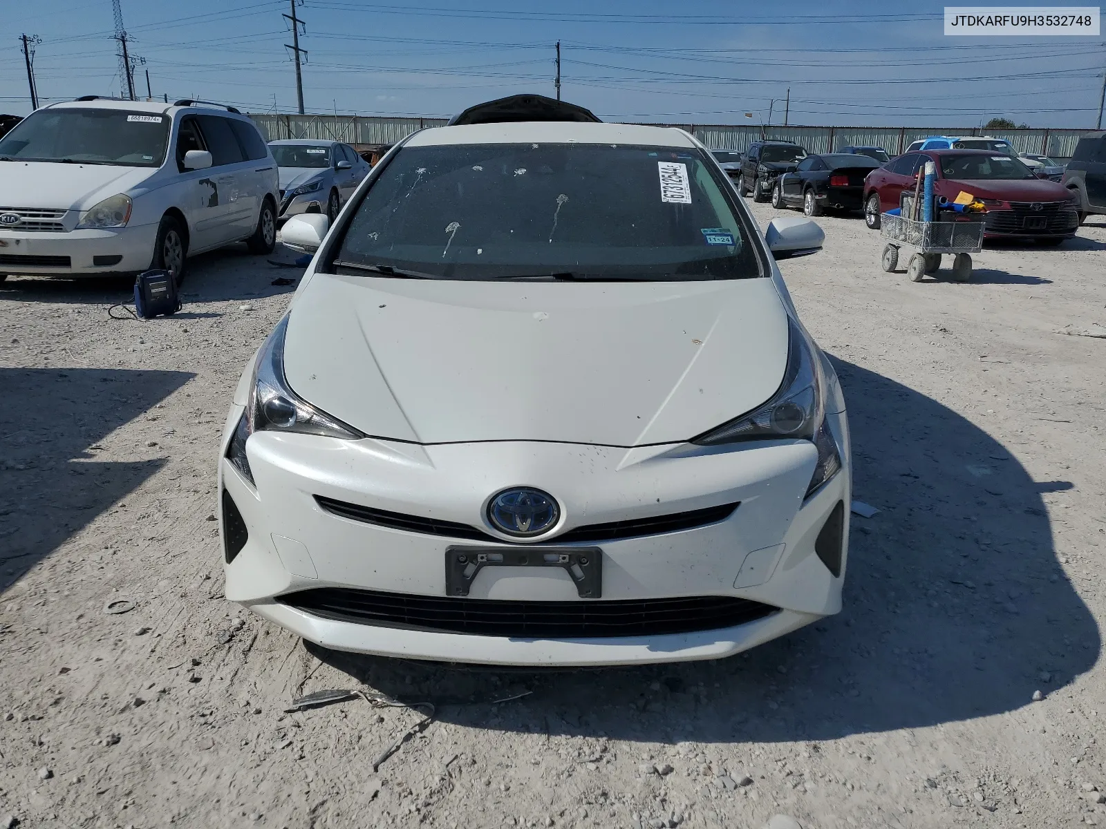 2017 Toyota Prius VIN: JTDKARFU9H3532748 Lot: 67312544