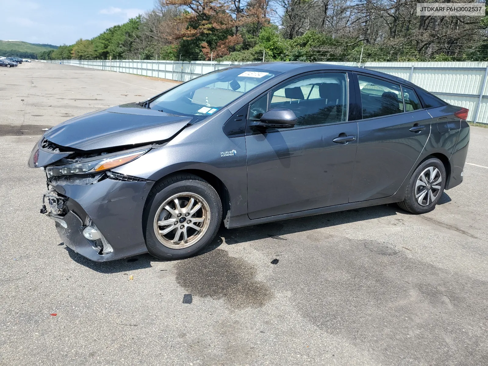 2017 Toyota Prius Prime VIN: JTDKARFP6H3002537 Lot: 67481734