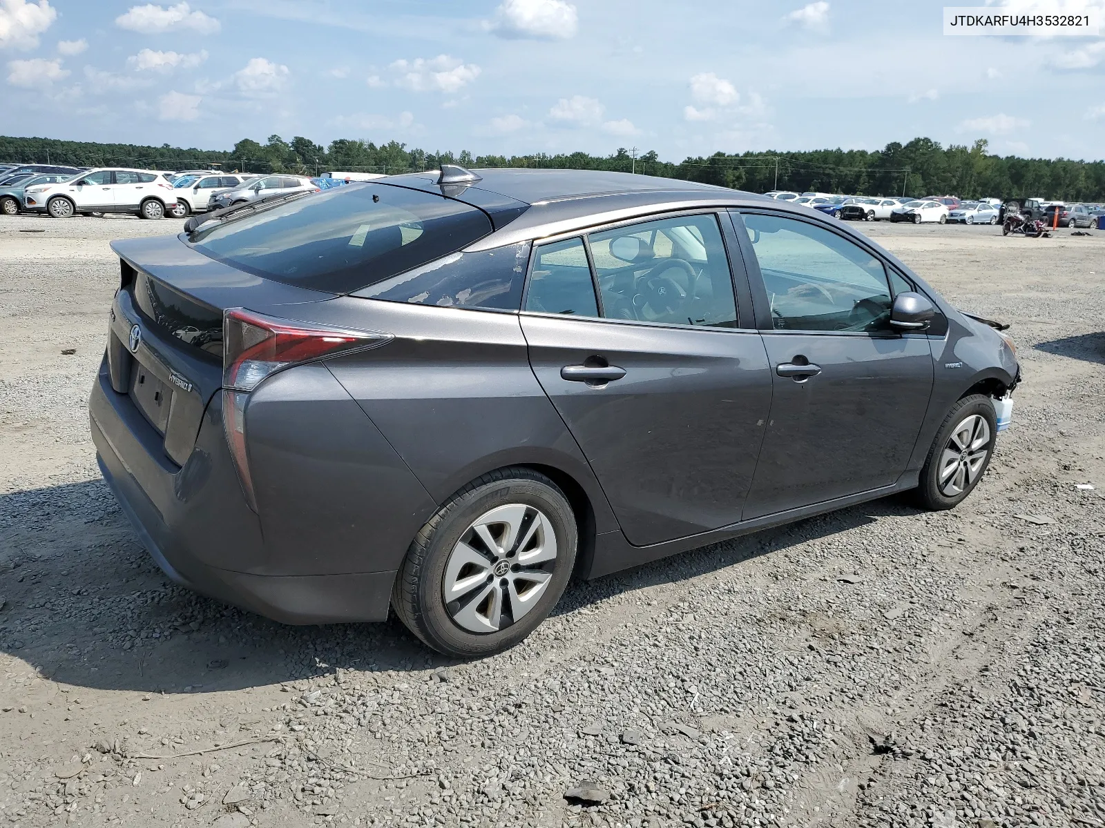 JTDKARFU4H3532821 2017 Toyota Prius