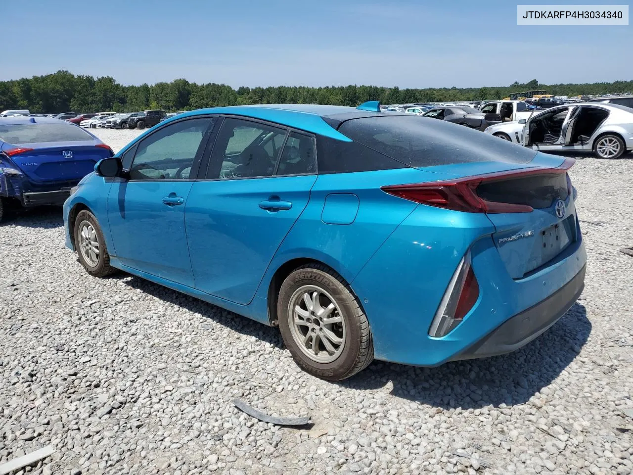 2017 Toyota Prius Prime VIN: JTDKARFP4H3034340 Lot: 67822354