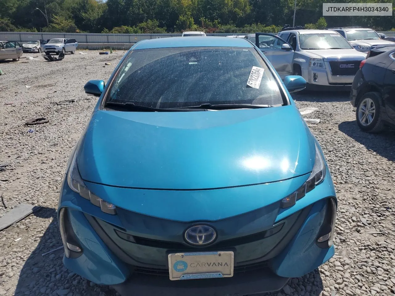 2017 Toyota Prius Prime VIN: JTDKARFP4H3034340 Lot: 67822354