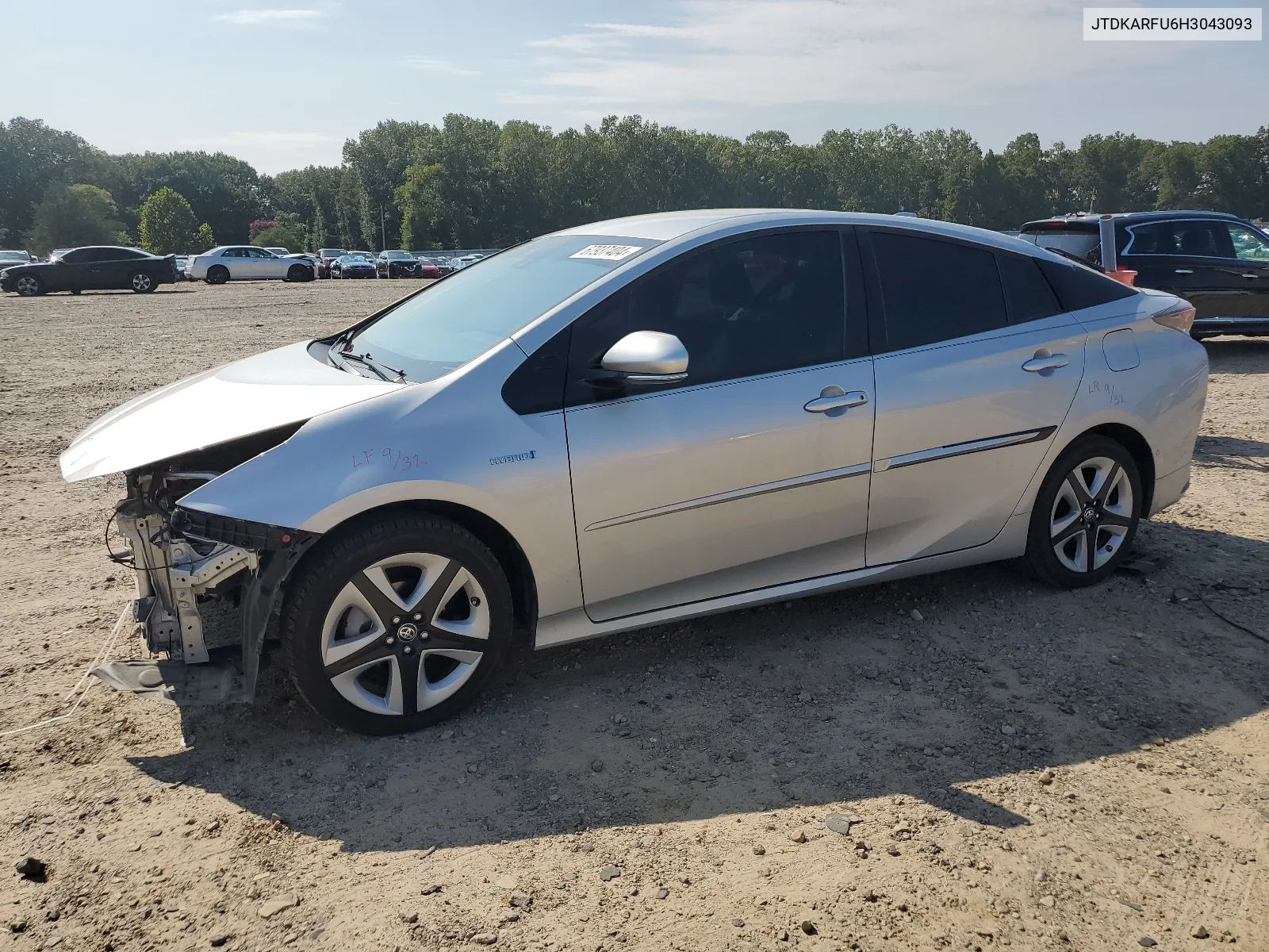 2017 Toyota Prius VIN: JTDKARFU6H3043093 Lot: 67937404