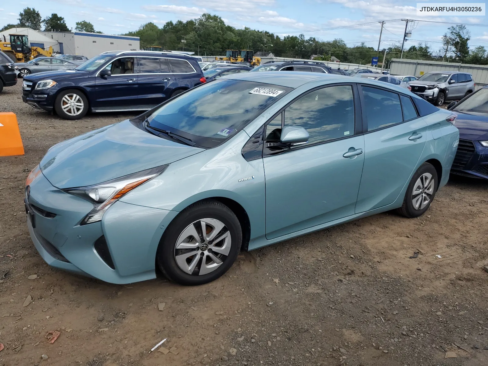 2017 Toyota Prius VIN: JTDKARFU4H3050236 Lot: 68212894