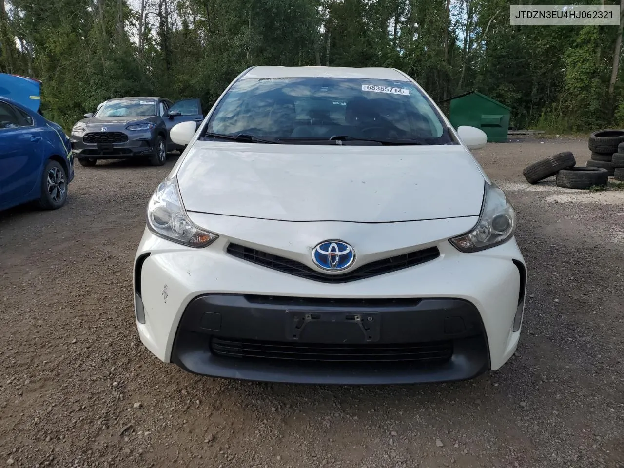 2017 Toyota Prius V VIN: JTDZN3EU4HJ062321 Lot: 68355714