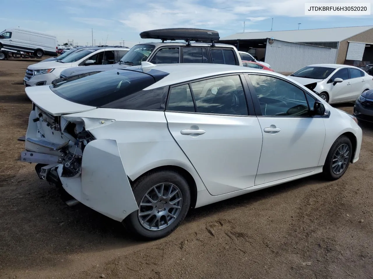 2017 Toyota Prius VIN: JTDKBRFU6H3052020 Lot: 68932824