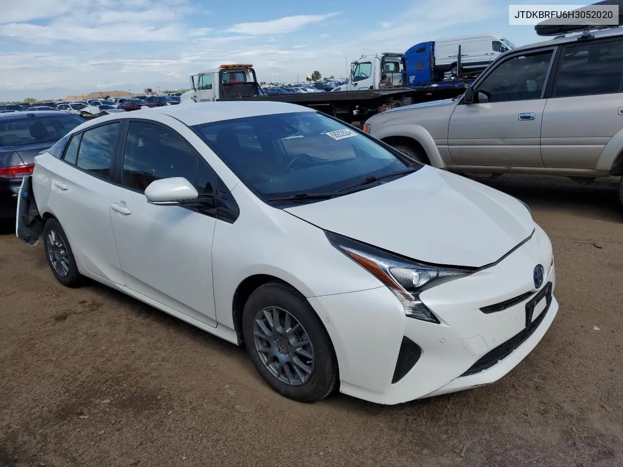 2017 Toyota Prius VIN: JTDKBRFU6H3052020 Lot: 68932824