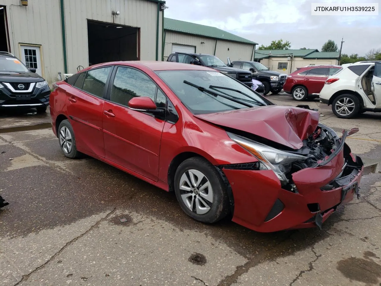 2017 Toyota Prius VIN: JTDKARFU1H3539225 Lot: 69208214