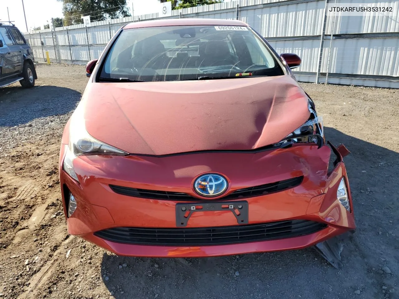 JTDKARFU5H3531242 2017 Toyota Prius