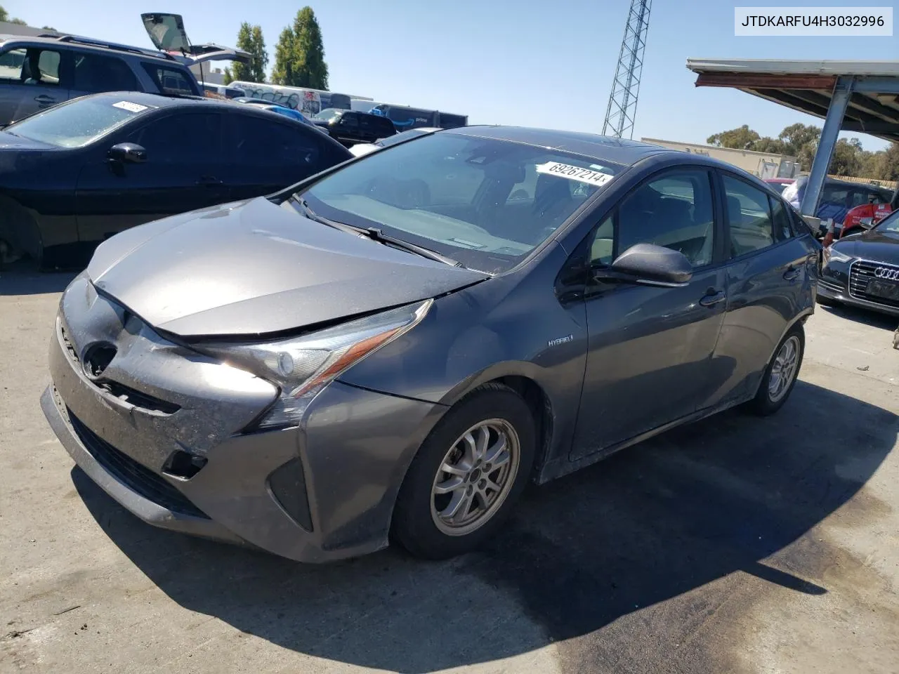 2017 Toyota Prius VIN: JTDKARFU4H3032996 Lot: 69267214