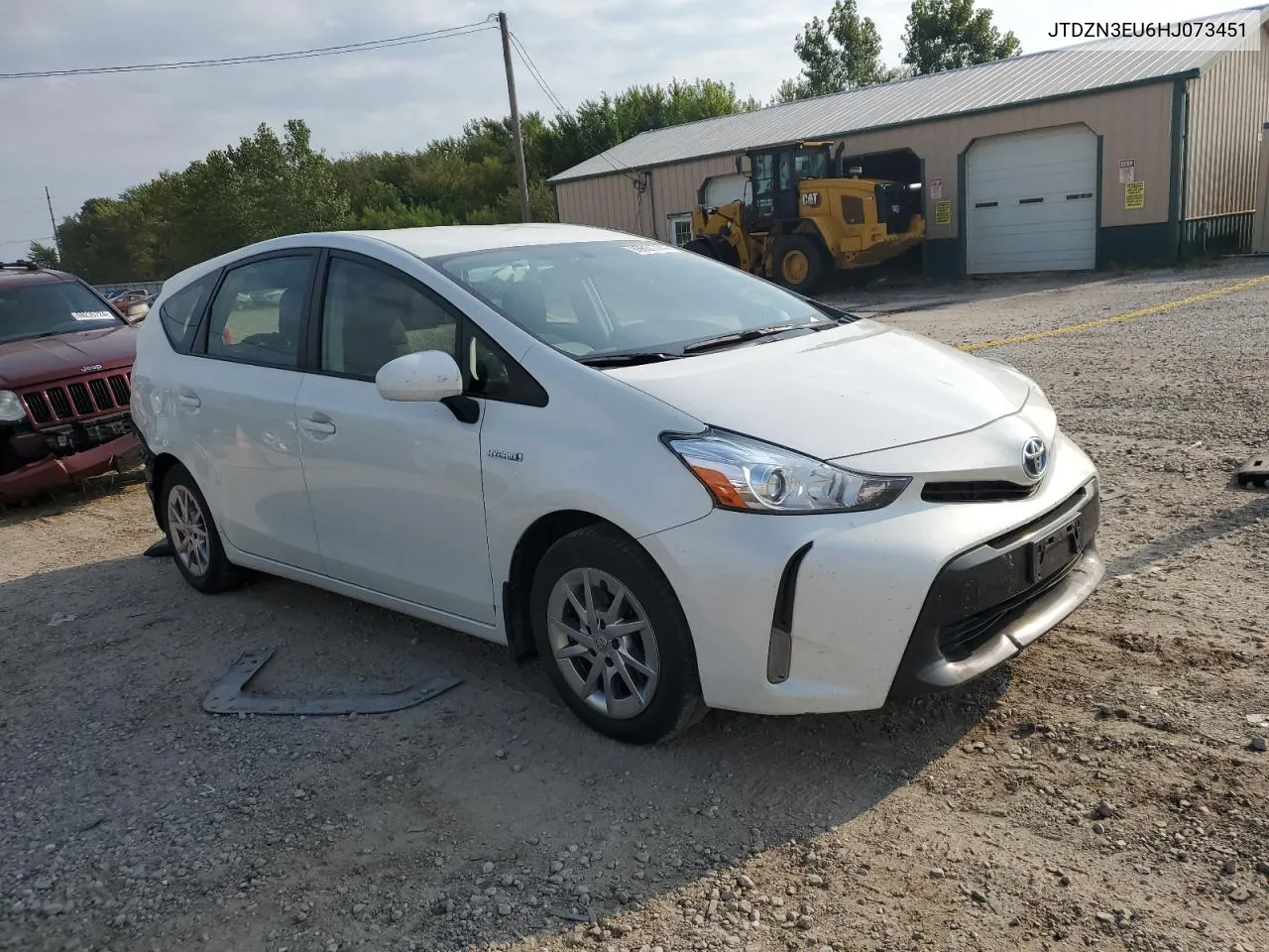 2017 Toyota Prius V VIN: JTDZN3EU6HJ073451 Lot: 69651704