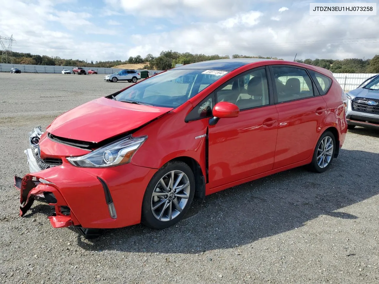 2017 Toyota Prius V VIN: JTDZN3EU1HJ073258 Lot: 69811594