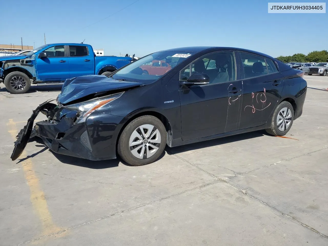 JTDKARFU9H3034405 2017 Toyota Prius