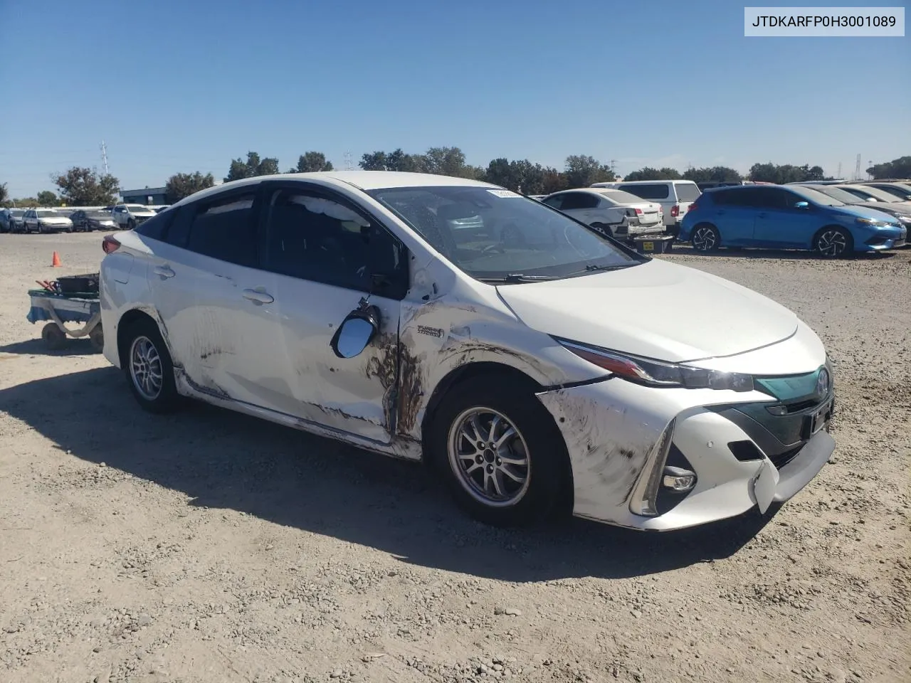 2017 Toyota Prius Prime VIN: JTDKARFP0H3001089 Lot: 70516814