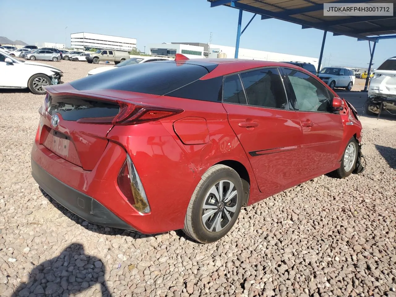 2017 Toyota Prius Prime VIN: JTDKARFP4H3001712 Lot: 70637994