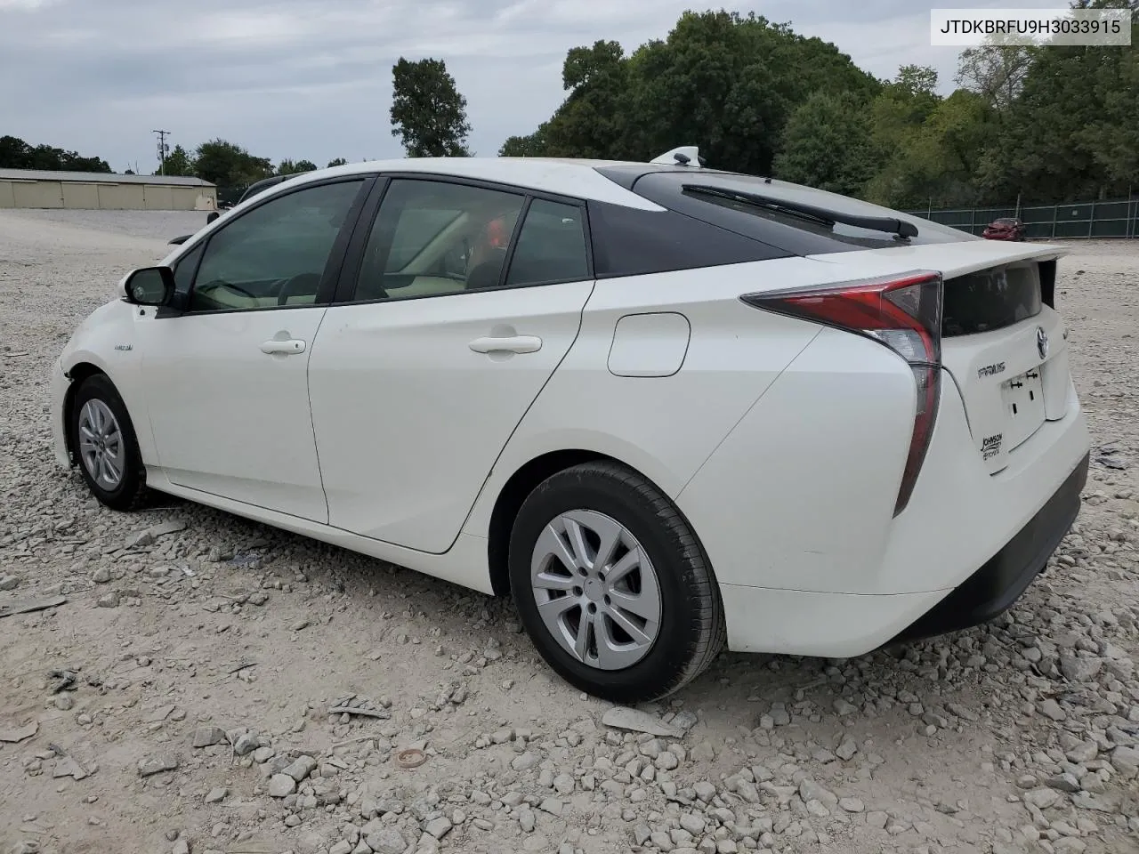 JTDKBRFU9H3033915 2017 Toyota Prius