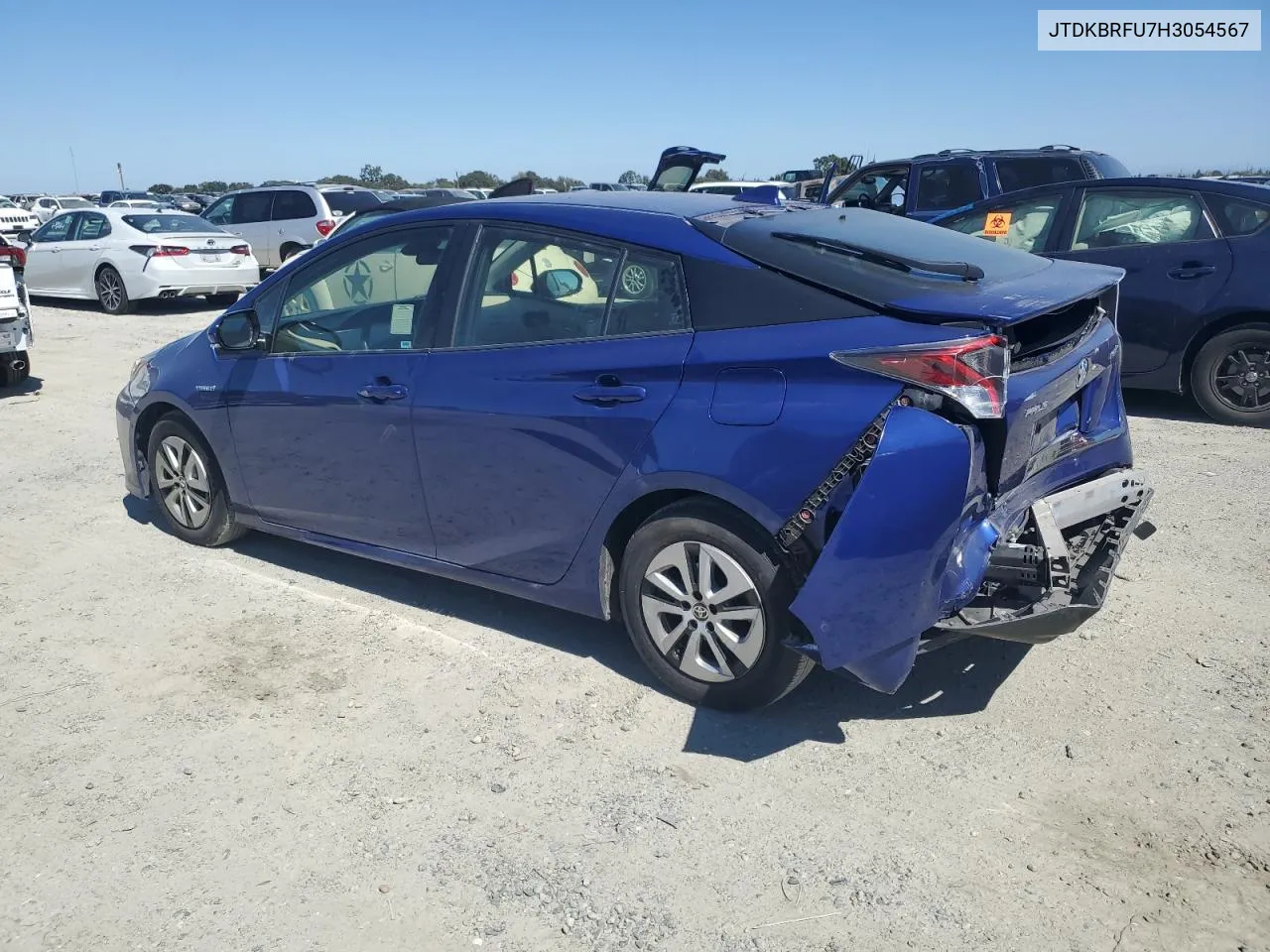 2017 Toyota Prius VIN: JTDKBRFU7H3054567 Lot: 71001584