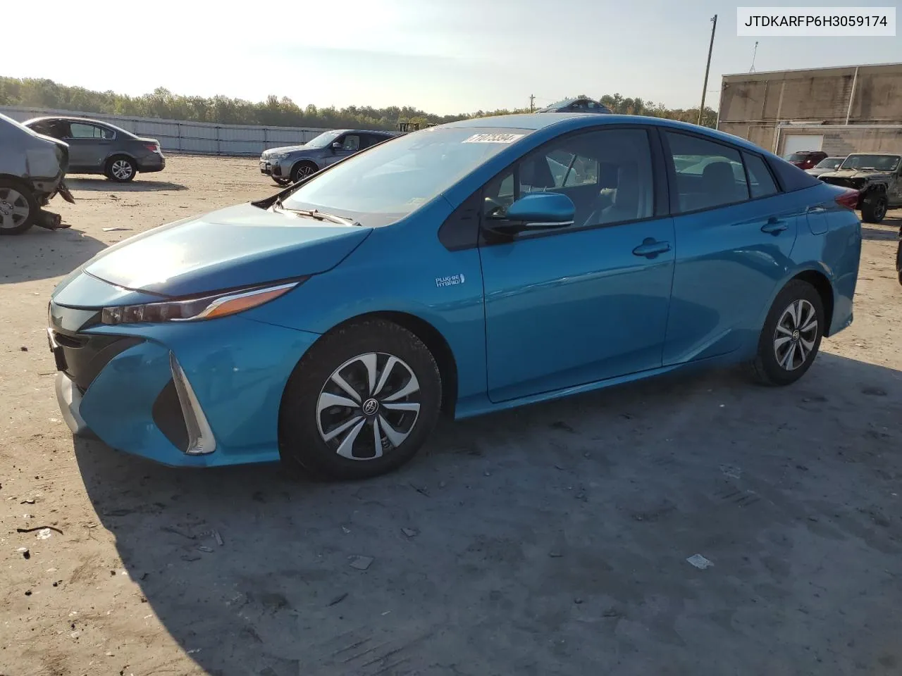 2017 Toyota Prius Prime VIN: JTDKARFP6H3059174 Lot: 71075394