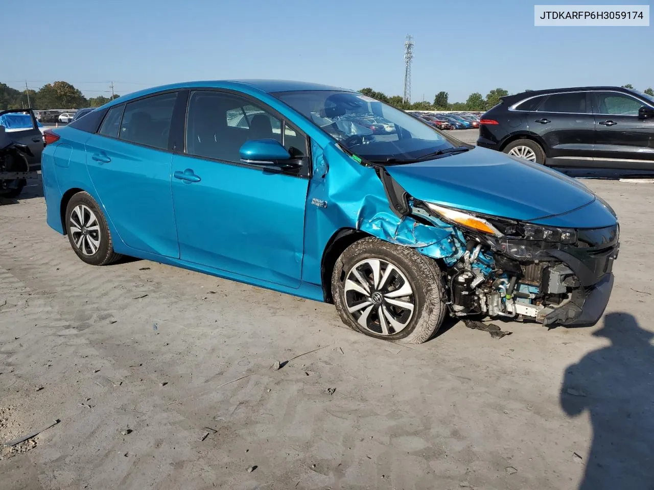 2017 Toyota Prius Prime VIN: JTDKARFP6H3059174 Lot: 71075394