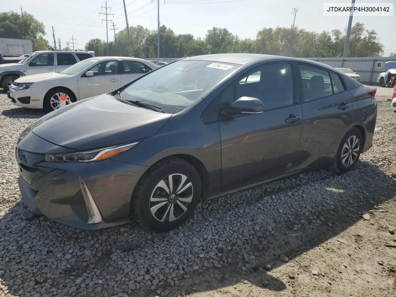 2017 Toyota Prius Prime VIN: JTDKARFP4H3004142 Lot: 71394774