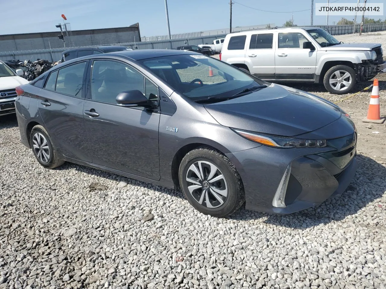 2017 Toyota Prius Prime VIN: JTDKARFP4H3004142 Lot: 71394774