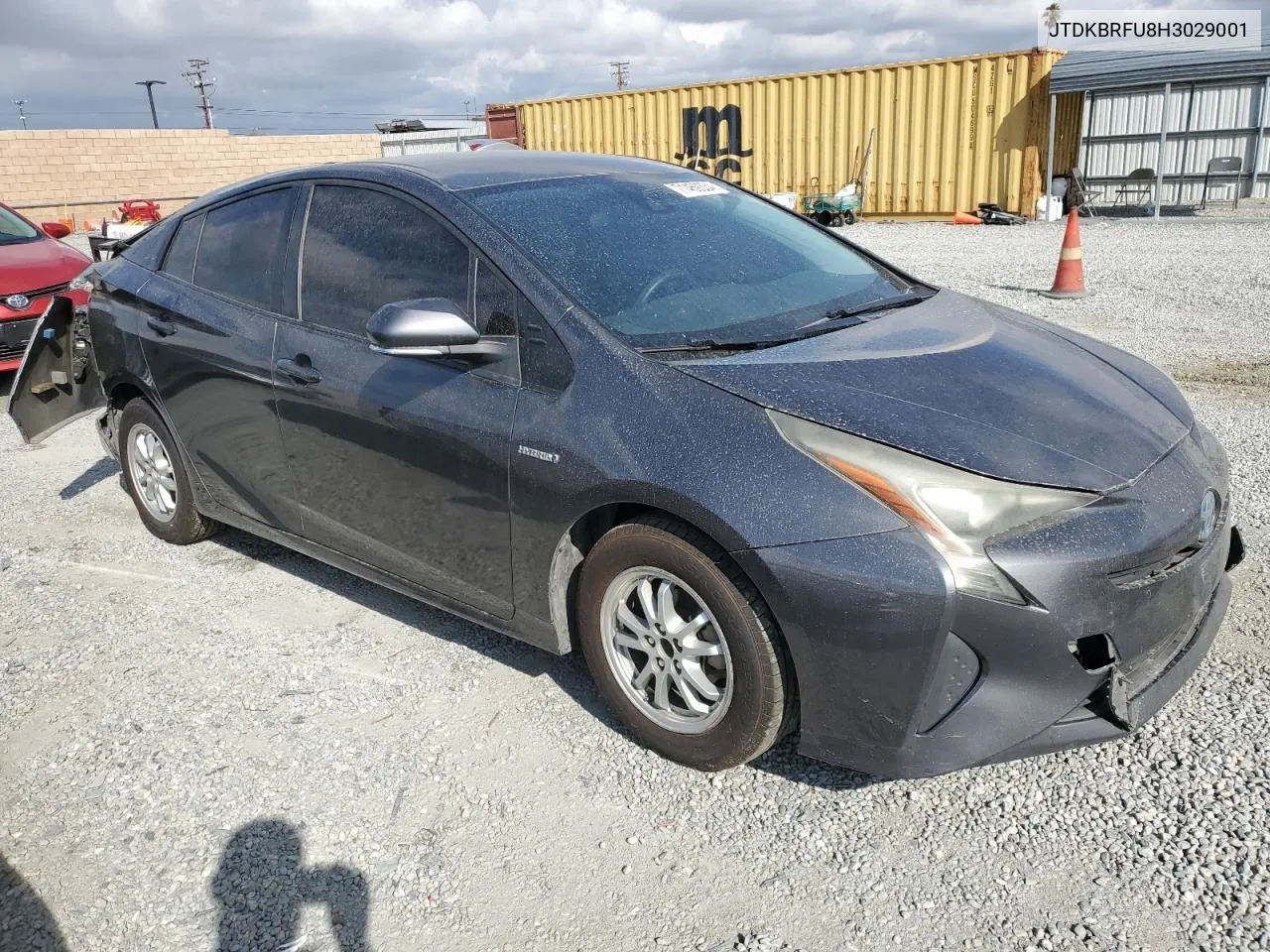 2017 Toyota Prius VIN: JTDKBRFU8H3029001 Lot: 71459334