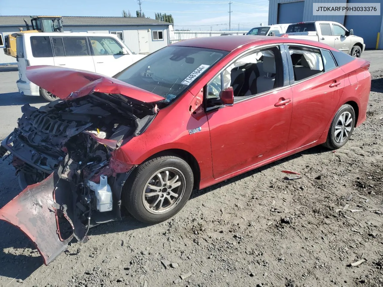 2017 Toyota Prius Prime VIN: JTDKARFP9H3033376 Lot: 71481644