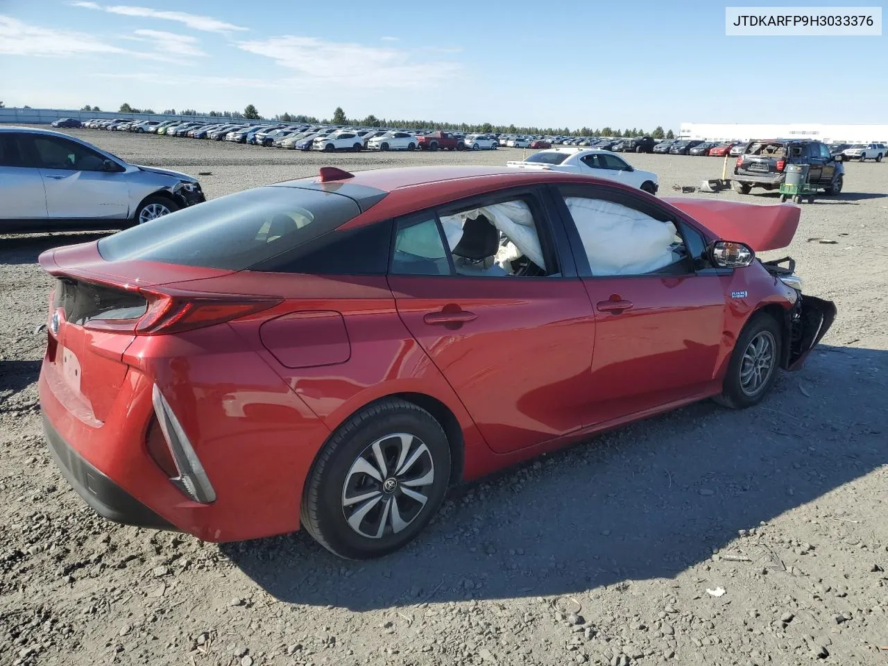 2017 Toyota Prius Prime VIN: JTDKARFP9H3033376 Lot: 71481644