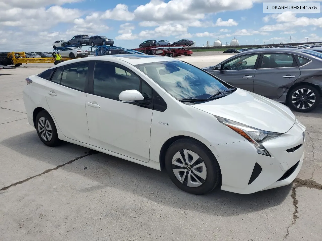 2017 Toyota Prius VIN: JTDKARFU3H3041575 Lot: 71554494