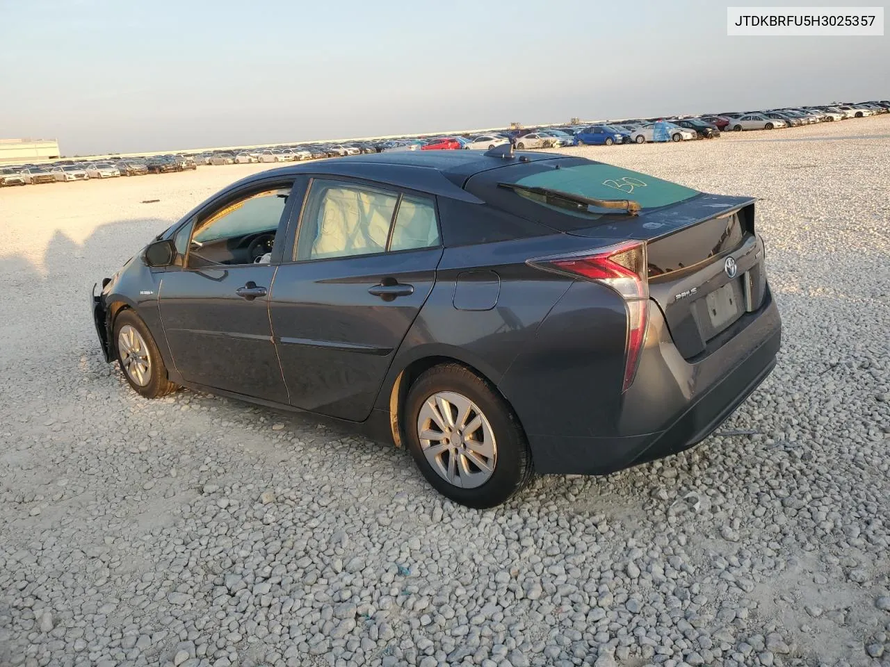 2017 Toyota Prius VIN: JTDKBRFU5H3025357 Lot: 71558624