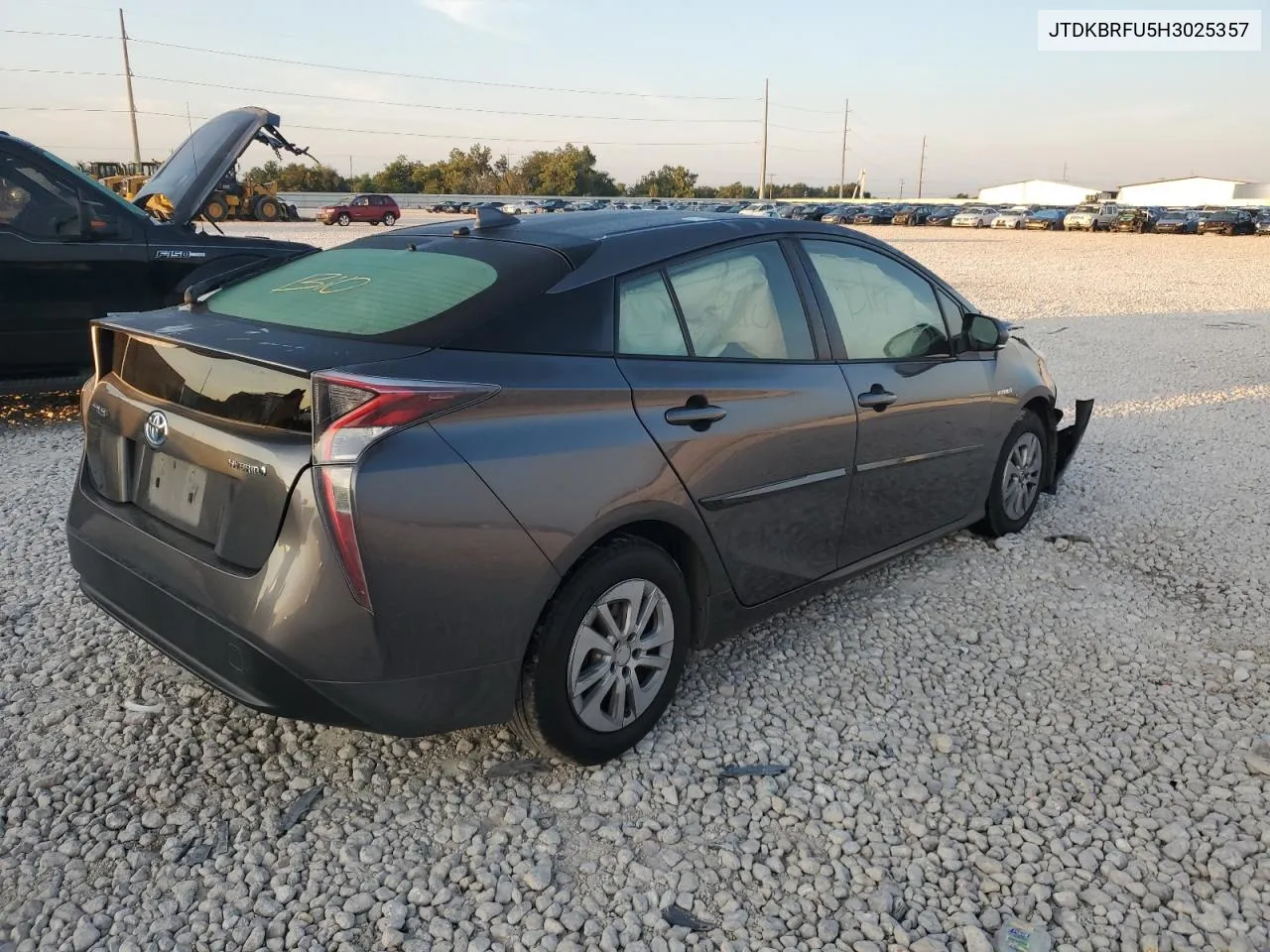 2017 Toyota Prius VIN: JTDKBRFU5H3025357 Lot: 71558624