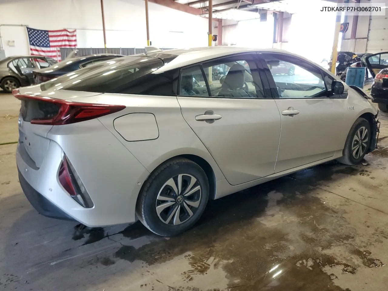 2017 Toyota Prius Prime VIN: JTDKARFP7H3062701 Lot: 71600364