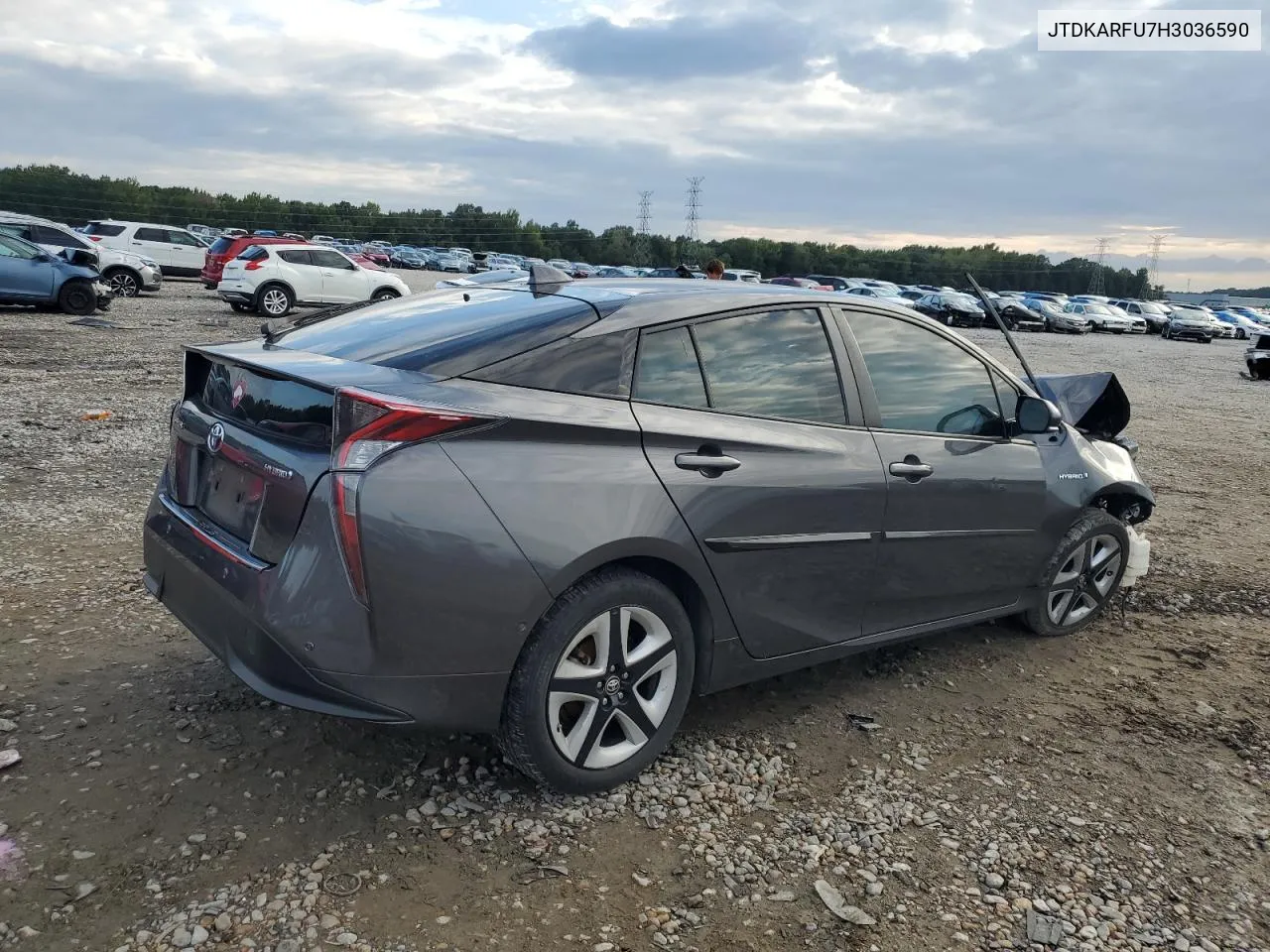 JTDKARFU7H3036590 2017 Toyota Prius