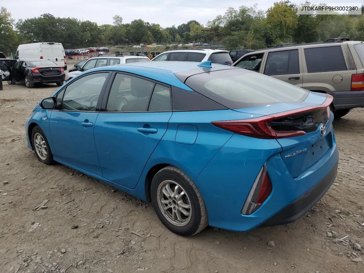 2017 Toyota Prius Prime VIN: JTDKARFP9H3002340 Lot: 71785014