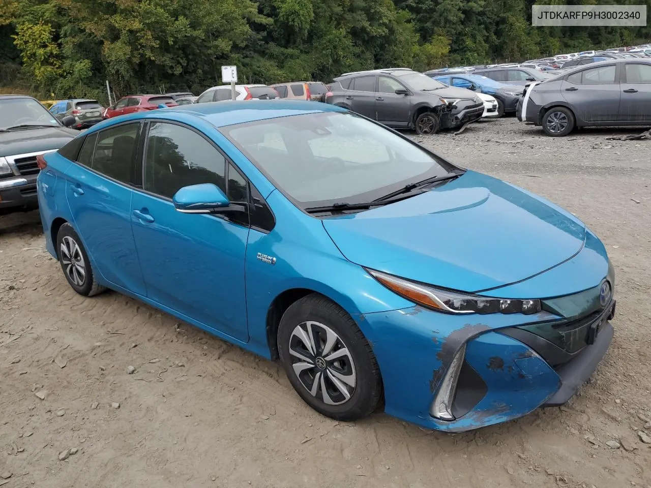 2017 Toyota Prius Prime VIN: JTDKARFP9H3002340 Lot: 71785014